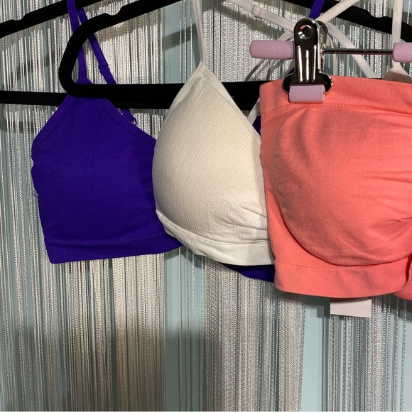 Set of Three Bandeau Bralettes NWT Size Medium - Picture 3 of 17